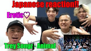 【Japanese reaction】Trey Songz - Animal (Official Video) US Rap Music Reaction!!!