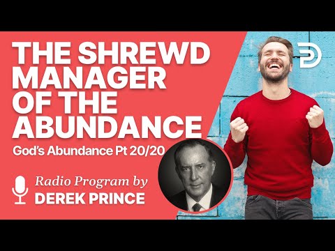 God's Abundance 20 of 20 - The Shrewd Manager