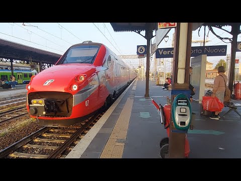Viaggio a bordo dell'etr700 frecciarossa in Business da Verona a Milano Centrale! (Ex frecciargento)