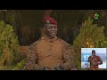 Entretien avec le Chef de l'Etat, le Capitaine Ibrahim Traoré : volet sécuritaire et diplomatique