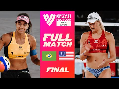 Gold Match - Ana Patrícia/Duda 🇧🇷 vs. Nuss/Kloth 🇺🇸 | Full Match |  Beach Pro Tour 2023