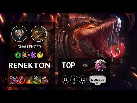 Renekton Top vs Irelia - BR Challenger Patch 11.24b