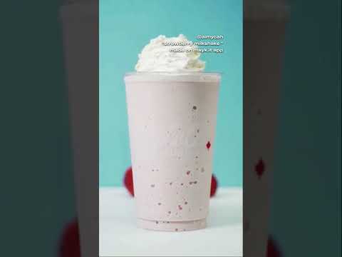 strawberry milkshake (animated audio music video)