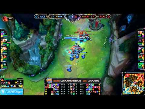 LPL S2: RoX.KIS - Aces High, Game 1 [ENG]