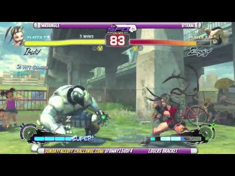 SFO Monthly May 2015 - USF4 - Losers Bracket - MrBungle vs Byram
