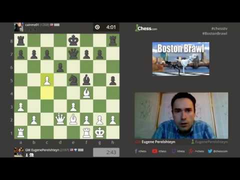 Best of Boston Blitz Brawl: GM Perelshteyn shows you how to play against the Budapest gambit!
