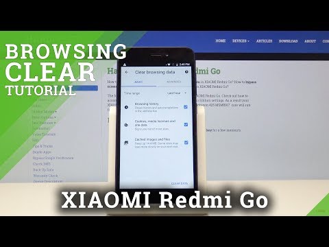 How to Clear Browser History in XIAOMI Redmi Go - Delete History & Cookies