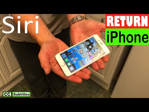 How to find the owner of a lost iPhone using Siri Video