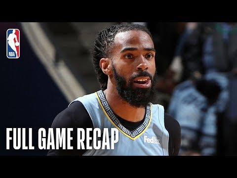 TRAIL BLAZERS vs GRIZZLIES | Mike Conley Records His First Career 40-Point Game  | March 5, 2019
