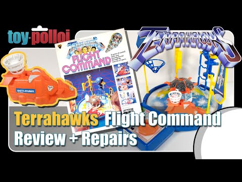 Vintage Terrahawks Flight Command Review + Repair - Toy Polloi