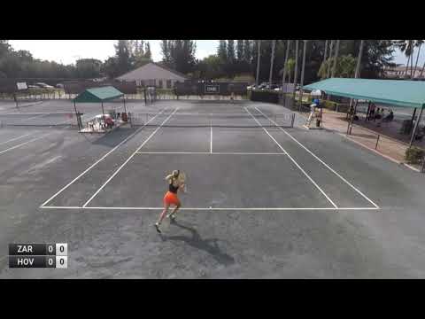 Liv Hovde [8] - Renata Zarazua [4] (W25 Boca Raton, FL 2023 SF)