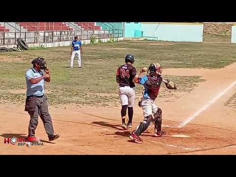 Yosber Aristigueta, jugador de la EBM Premier Prospect. Estadio Heres en Ciudad Bolívar.