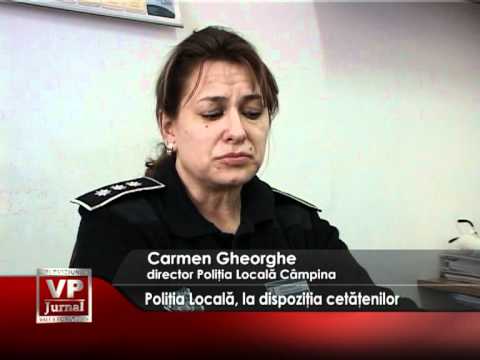 Poliţia Locală, la dispoziţia cetăţenilor