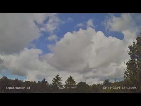 Timelapse weerstation Gasselternijveenschemond 13-09-2024