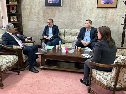 Meeting with Deputy Minister in Ministry of Agriculture of the Republic of Uzbekistan