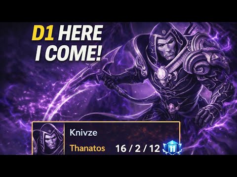 Smite 2 Ranked Series | Ep.11 | Thanatos Jungle | D1 HERE I COME! (Diamond Conquest Gameplay)