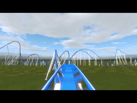World's Longest Roller Coaster: Zenith 308 | B&M Giga Coaster | Onride POV [NoLimits 2 Pro 60fps]