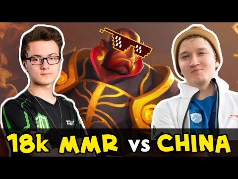 Miracle + Matumbaman — 18,000 MMR vs China ranked