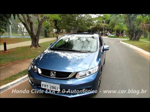 Honda Civic EXR 2.0 Automatic 2015 - consumption and details - www.car.blog.br