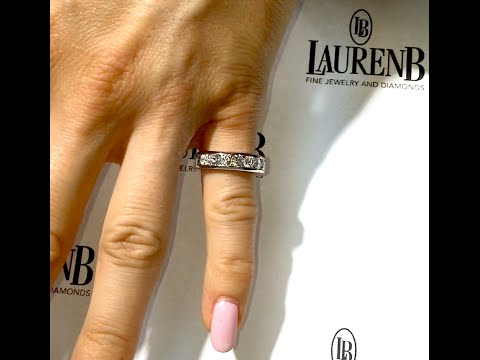 3 Carat Channel Set Eternity Wedding Band