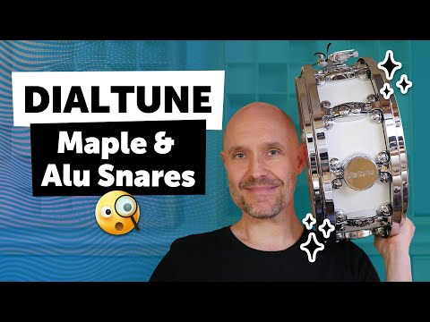 Dialtune | Maple & Alu 14" x 6,5"  Snares | Review & Sound Demo