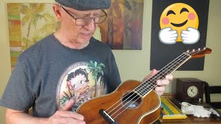 Video thumbnail for Davis Gets a New Uke!  Look It!  Fender Montecito Tenor Ukulele.  😊😊 by Rich Davis