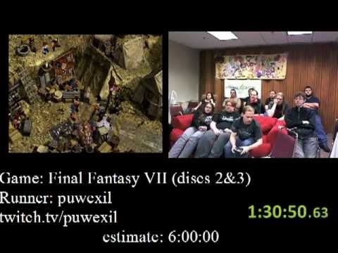 AGDQ 2012 - Final Fantasy VII Speedrun, Part 2 (Discs 2&3)