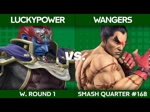 Smash Quarter 168 - LuckyPower (Ganondorf) v Wangers (Kazuya): Winners Round 1