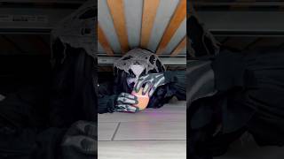 Monster gives playful egg to the puppy 🤣👻 #funny #viral #shorts 