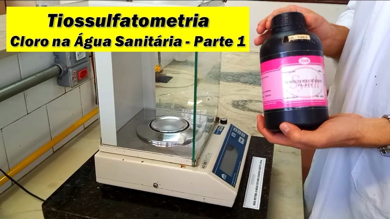 Volumetria de Oxirredução - Determinação de Cloro Ativo na Água Sanitária - Parte 1