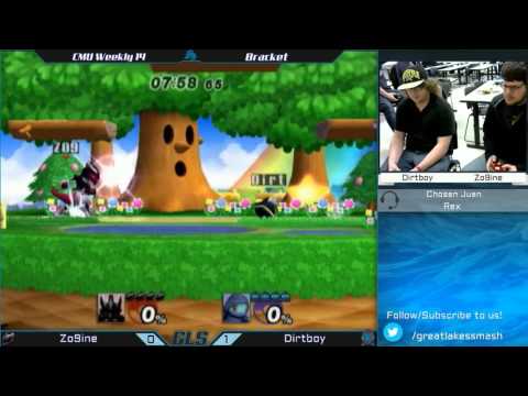 CMU Weekly 14 - Zo9ine (Bowser/Mewtwo) vs. Dirtboy (Squirtle)