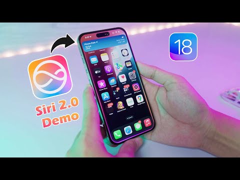 NEW Siri 2.0 on iOS 18 Demo – Hand On