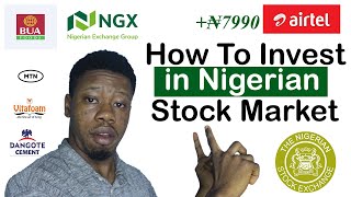 How to invest in the Nigerian stock Market With ₦1k naira using ( Trove App )