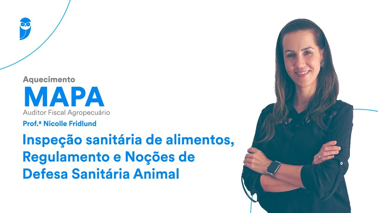 Aquecimento MAPA - Inspeção sanitária de alimentos, Regulamento e Noções de Defesa Sanitária Animal