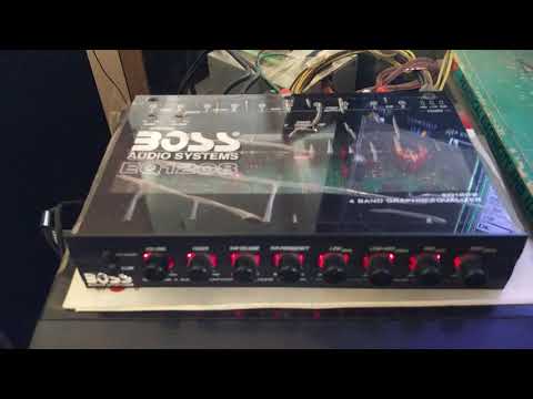 Boss audio eq1208 Turned on