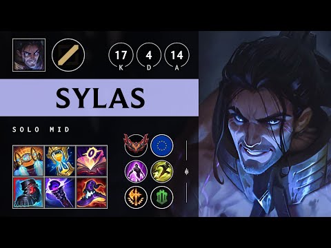 Sylas Mid vs Ryze - EUW Grandmaster Patch 25.17