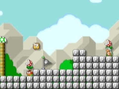 Land Of The Mind Control Plants ⚡️ by Yosef ⚡️ Super Mario Maker Raw Gameplay