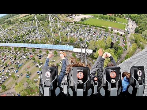 Silver Star (Last-Row Onride) Video Europa Park Rust 2019