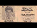 Stood Up/Waitin' in  School/Milkcow Blues - Rick Nelson live 1985