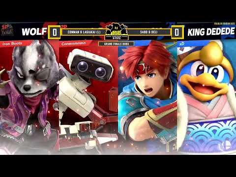 CNB #335   SSBU   Grand Finals Doubles   Conman & Lagiakai L vs  Sabo & Deli
