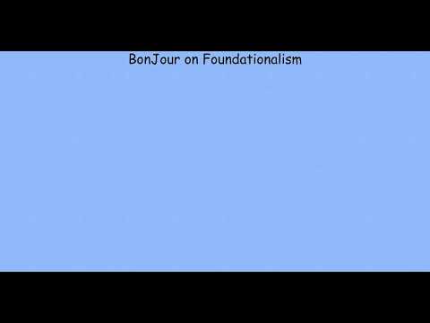 BonJour Foundationalism 1 f20