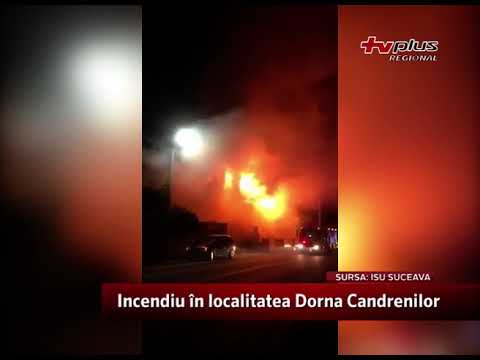Incendiu în Localitatea Dorna Candrenilor