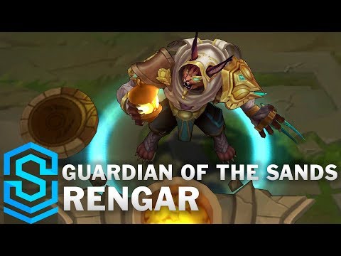 Guardian of the Sands Rengar Skin Spotlight - Pre-Release - League of Legends