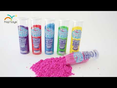 Cartel del vídeo de YouTube para Estación sensorial Playfoam Pluffle