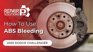 How to Use ABS Bleeding Function on SDS | 2020 Dodge Challenger