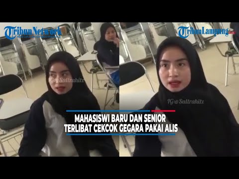Viral: New and Senior Students Get Involved in an Argument Due to Using Eyebrows - @TribunLampung...