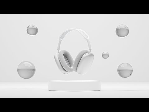 3D Product Animation Headphones Blender