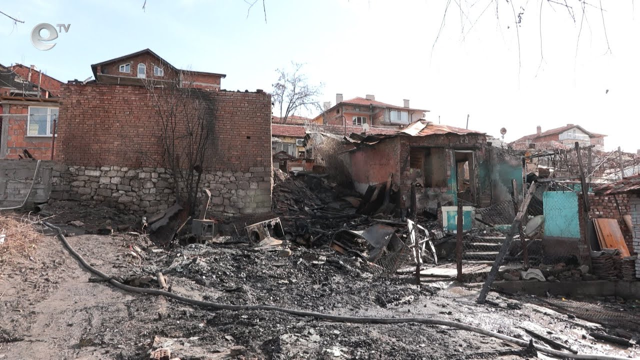 Пет семейства останаха без дом след пожар в хасковския квартал "Република"