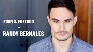 Form & Freedom| Randy Bernales Interview on acting technique, modeling, and telling stories video