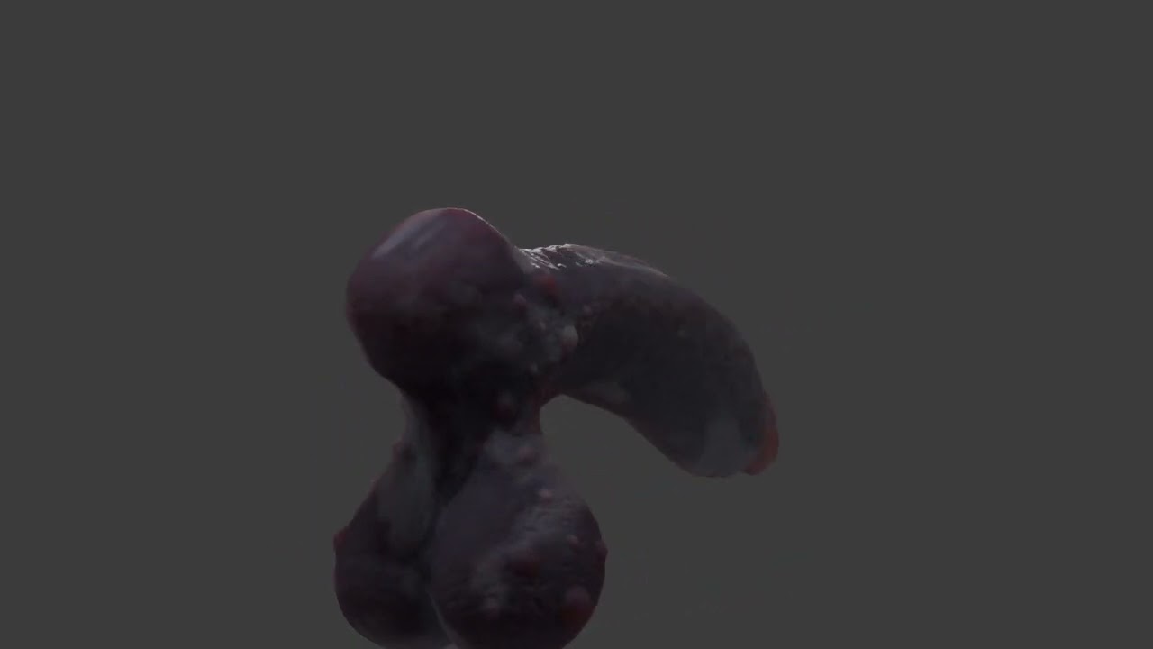 Grogash Demon Penis with Balls 3D Model